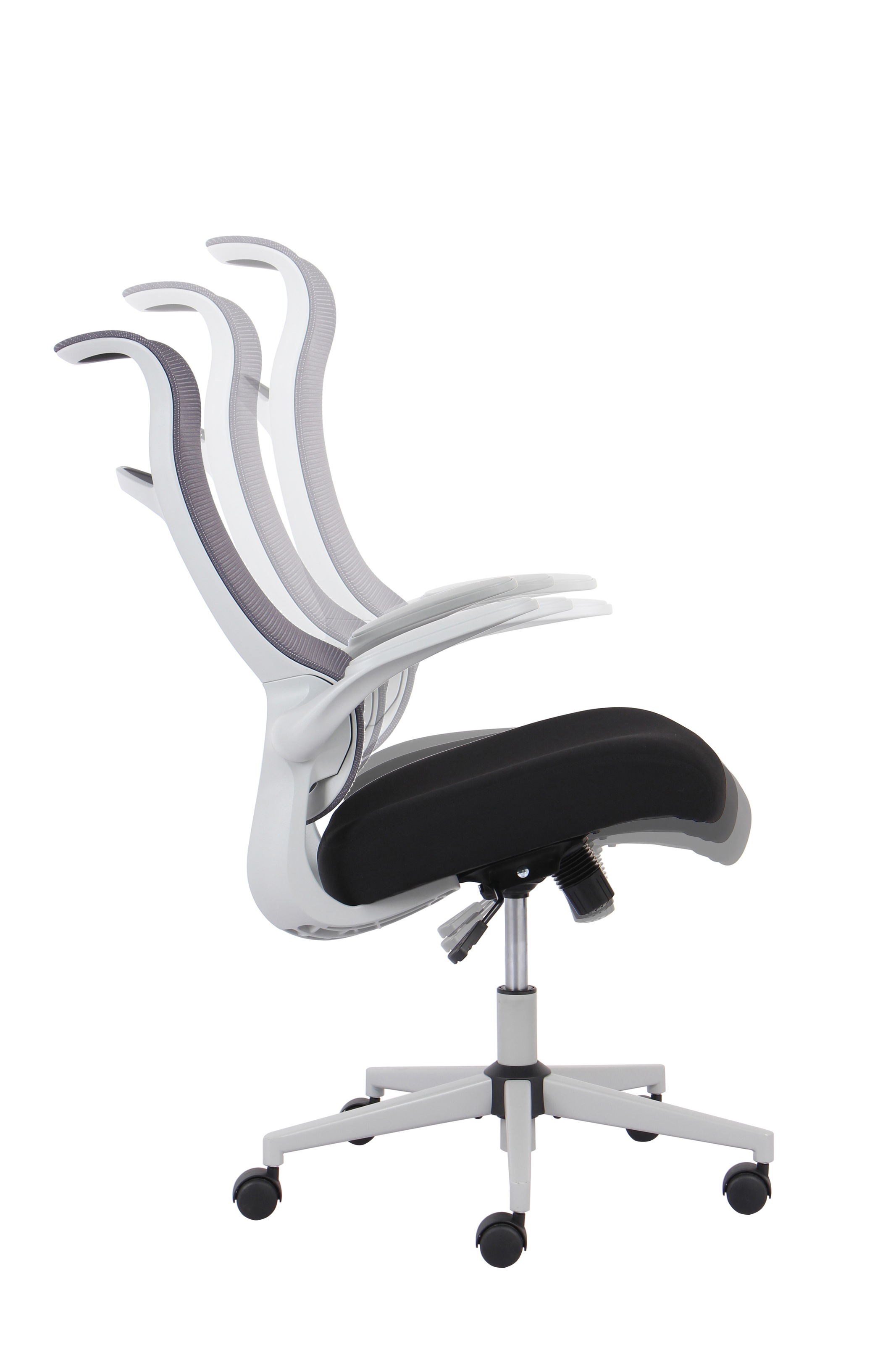 INOSIGN Bürostuhl »Toico, Design-Schreibtischstuhl,« () ergonomische Rückenlehne, Lendenwirbelstütze & klappbaren Armlehnen