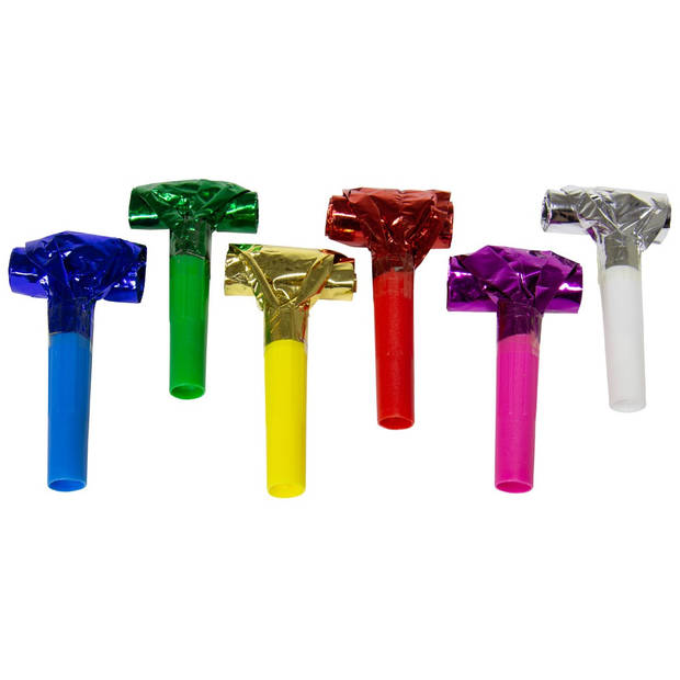 Folat roltongen junior 24 cm folie metallic 6 stuks