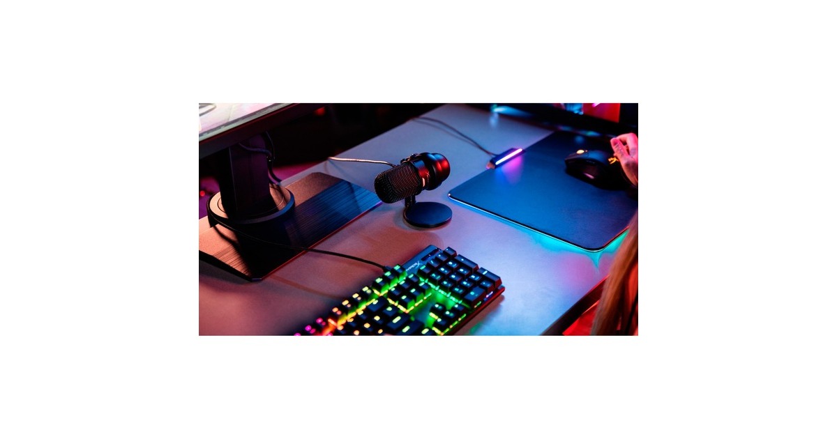 HyperXSoloCast microfoon  (Zwart, Pc)