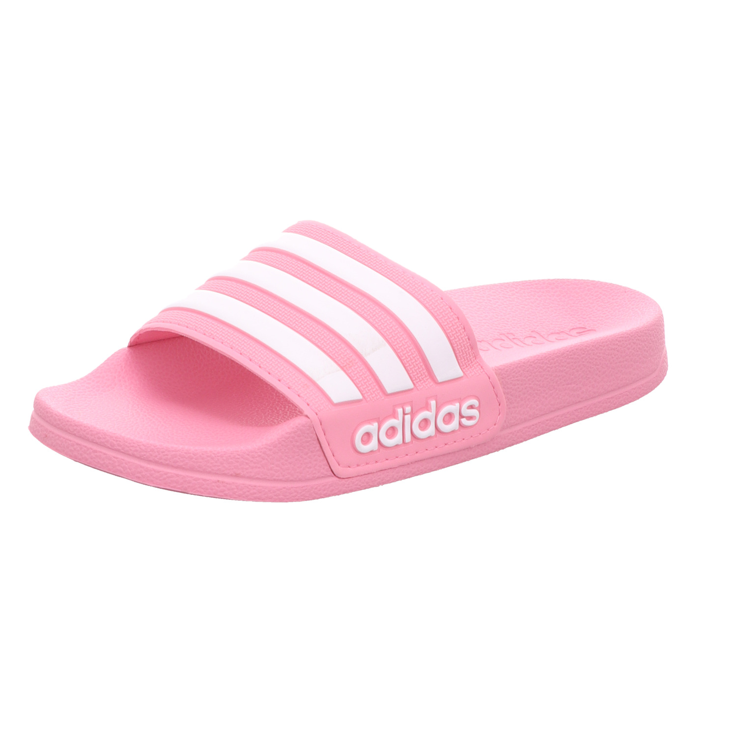 adidas Kinder-Badepantolette ADILETTE SHOWER K Pink-Weiß
