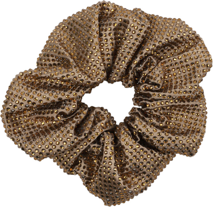 Sui Ava Kelly Crystal Scrunchie Bordeaux