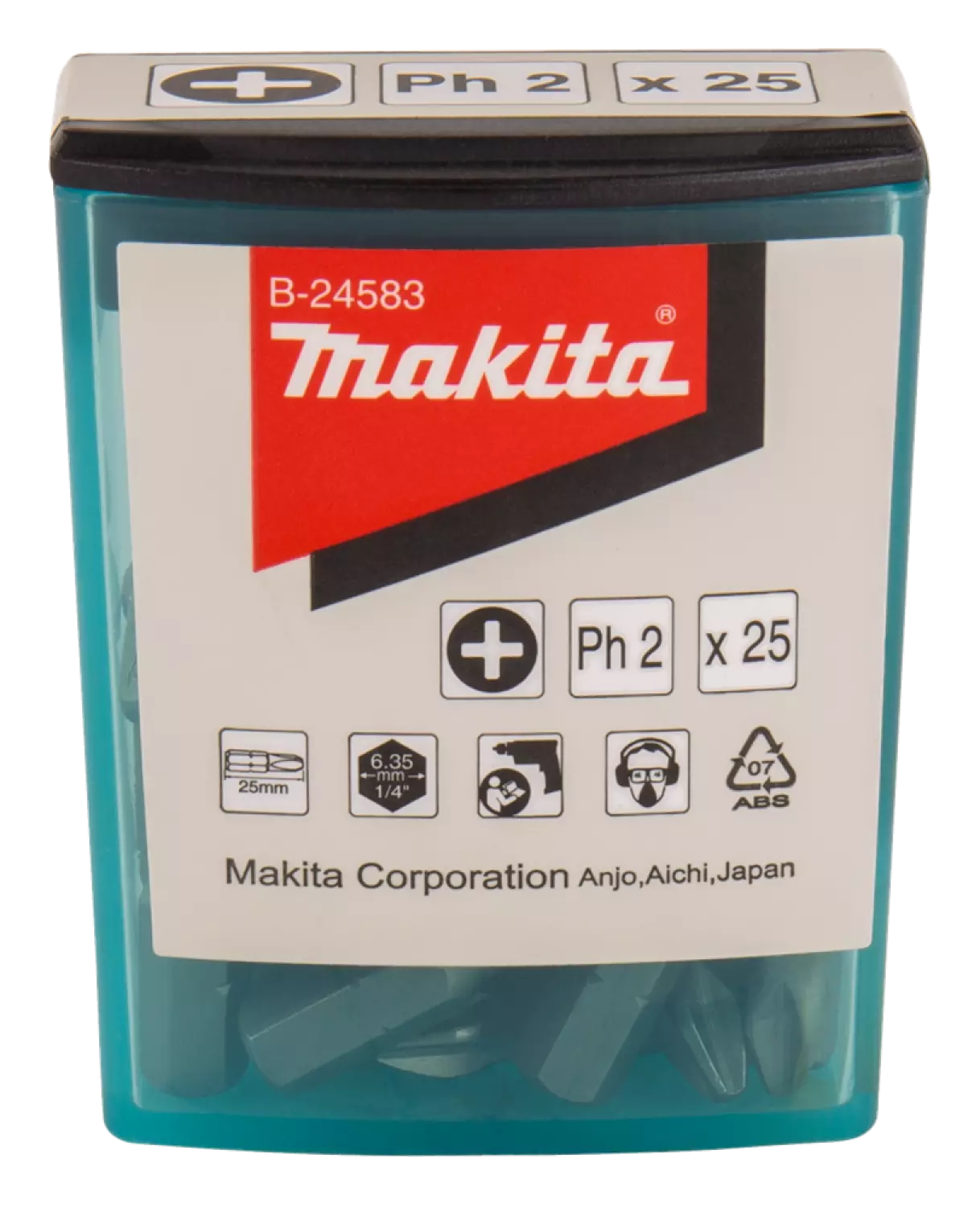 Makita B-24583 Schroefbit PH2x25mm 25 stuks