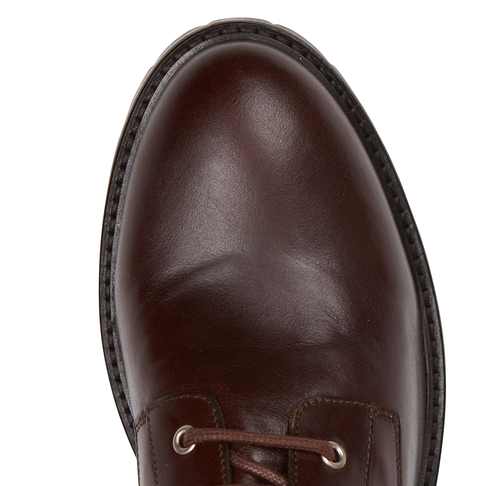 AZELIE - Bottines en cuir | Marron