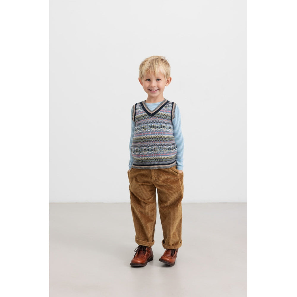 Køb MarMar Modal Fine Rib Blue Stripe Tani Bluse