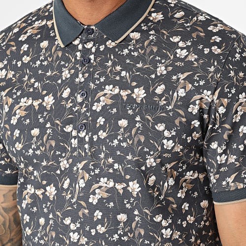 Polo Manches Courtes Pasy 2 11315269D Gris Floral