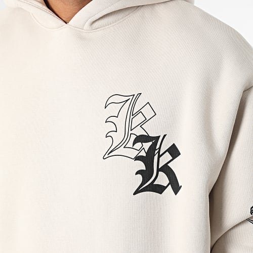Sweat Capuche Woven Signature 6028363 Beige