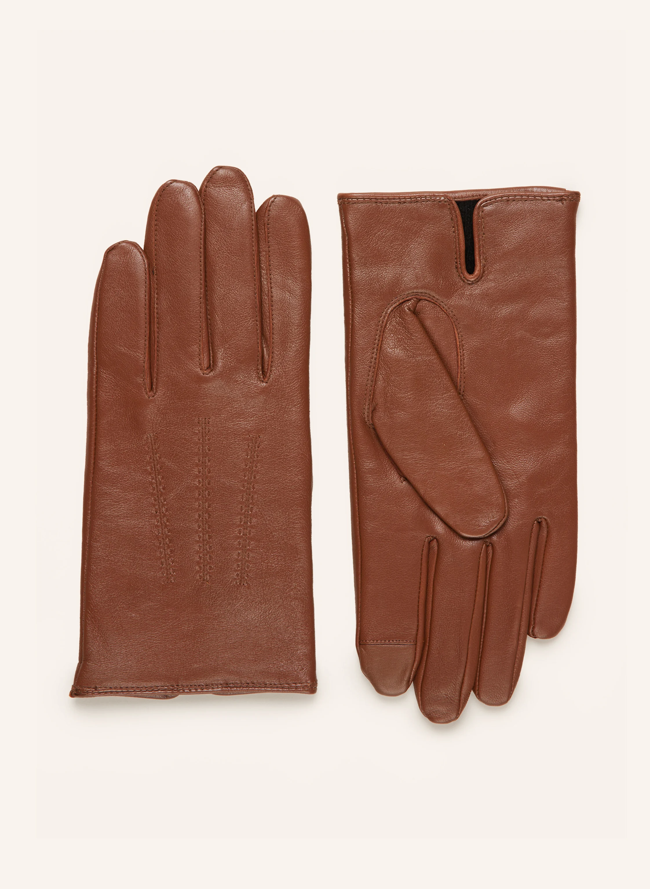 BOSS Lederhandschuhe HAINZ mit Touchscreen-Funktion