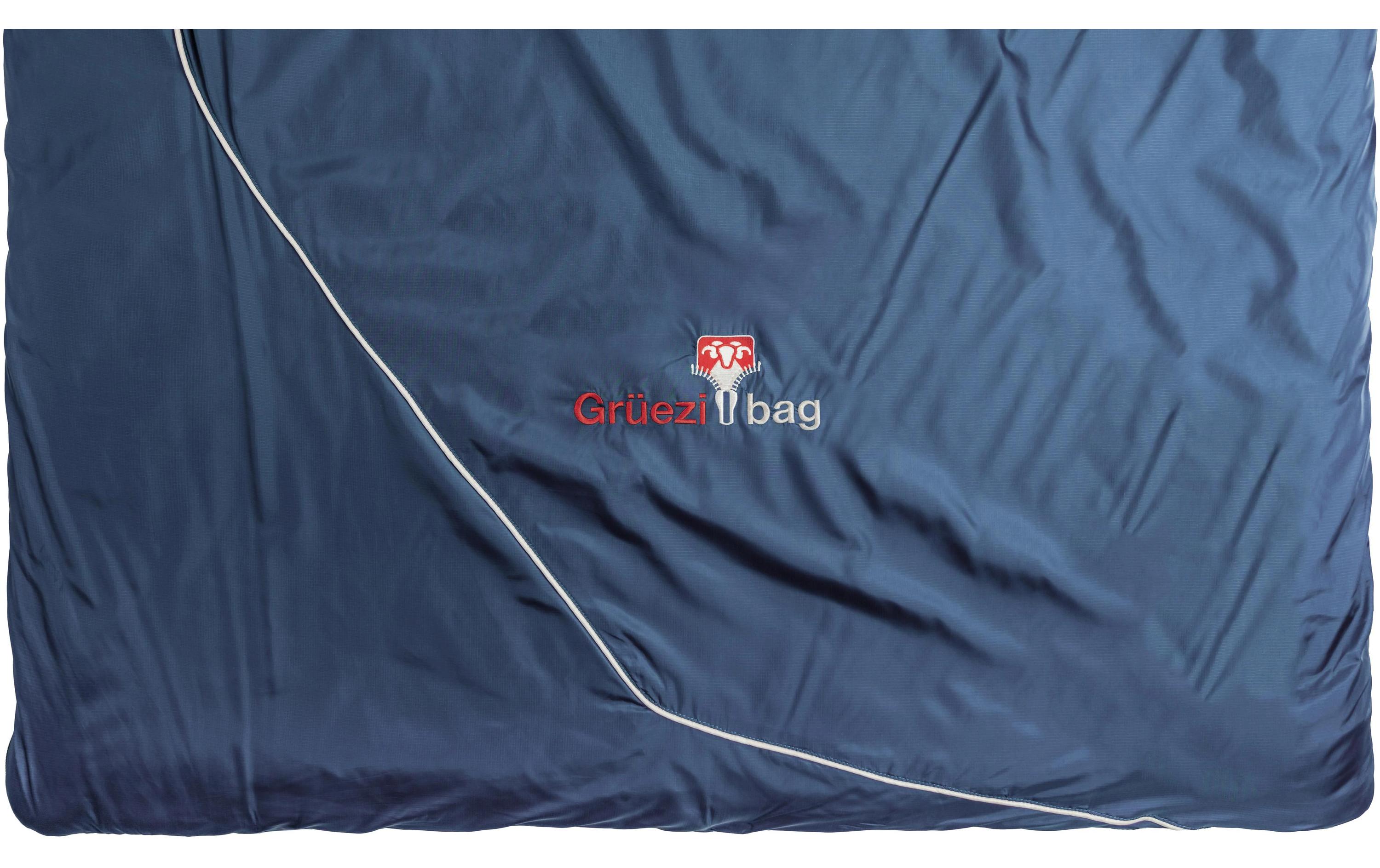 Schlafsack Biopod Wolle Goas Cotton Comfort Night Blue<br>Hochwertiger feuchtigkeitsunempfindlicher Deckenschlafsack