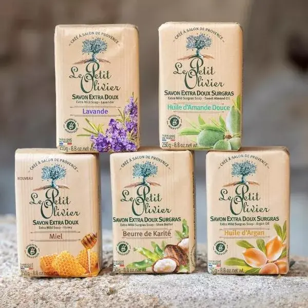 Le Petit Olivier - Sabonete Extra Suave Superengordurado - Óleo de Amêndoas Doces 250g