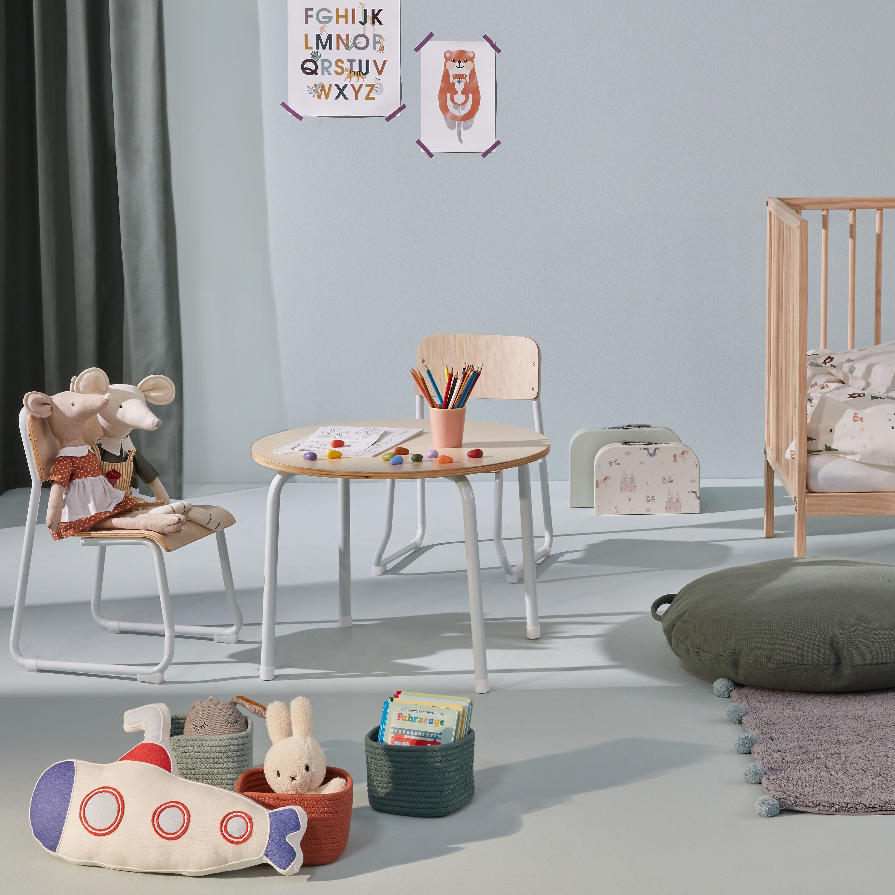 SARITA Koffer - Grau / B: 30.0 cm x T: 20.5 cm x H: 9.0 cm