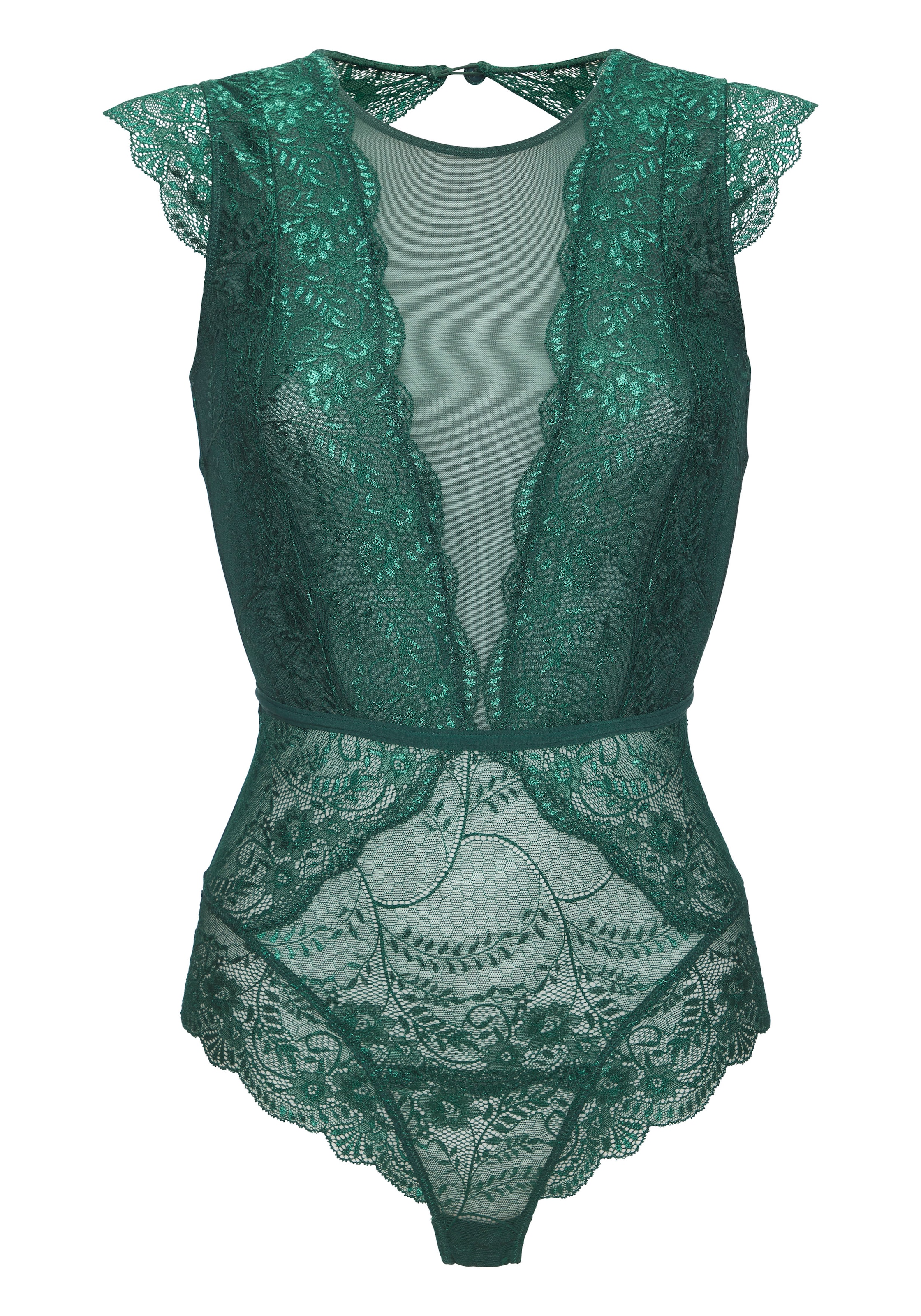 LASCANA Body , aus transparenter Spitze und Netzeinsätzen, sexy Dessous