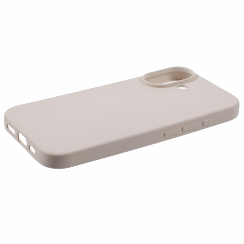 iPhone 16 Gummi Case Schutzhülle - Beige (Matt)