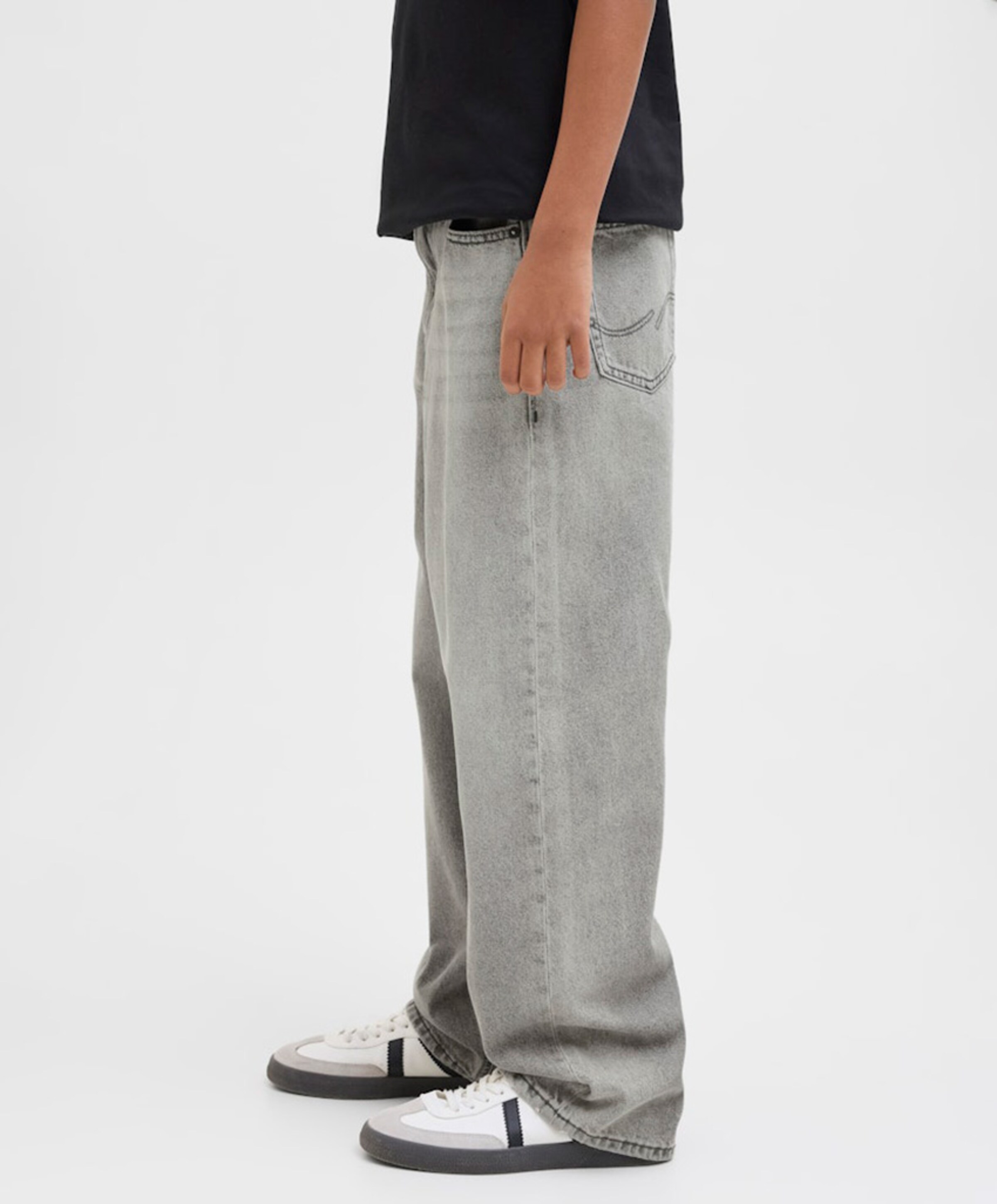 Jack & Jones JJIALEX JJORIGINAL AKM 554 NOOS JNR jongens jeans grijs