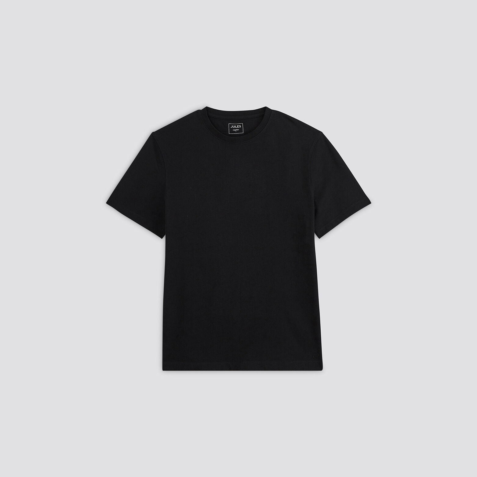 Tee shirt 'le parfait by JULES' coton issu de l'ag Noir