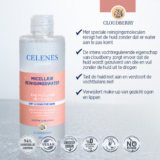 Celenes by Sweden Cloudberry Micellair Reinigingswater 250ML