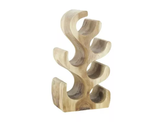 Range-bouteilles en bois de suar 6 Bouteilles