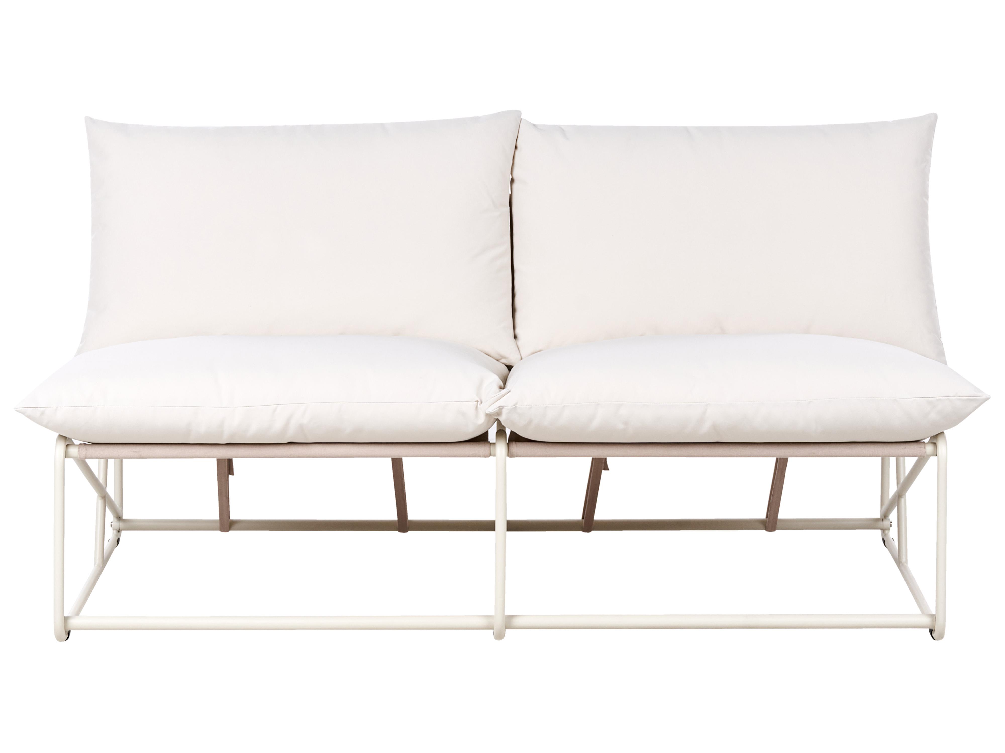 Tuin loungebank 2-zits PICO Metaal Lichtbeige