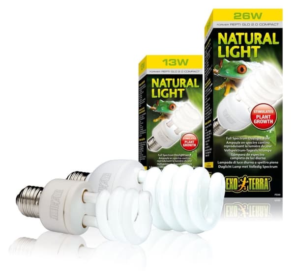 Terrariumlampe Naturlig Lys 26w E27 PT2191