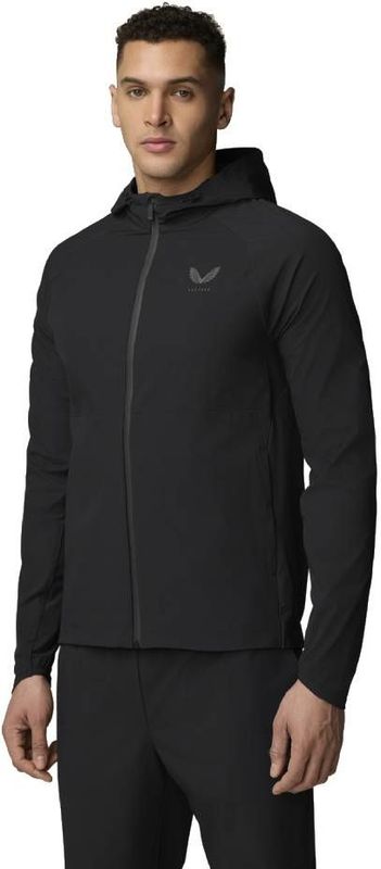 Castore - Windbreaker Jack - Zwart Donkergrijs
