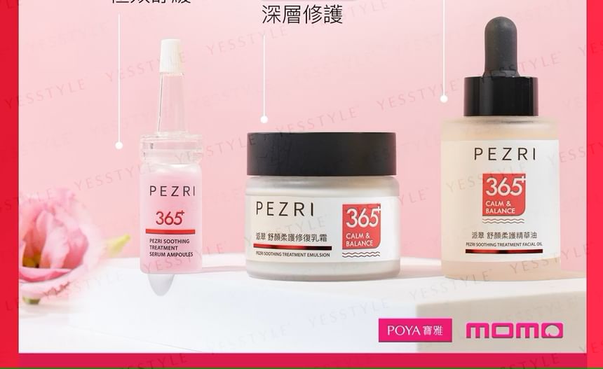 PEZRI - 365+ Calm & Balance B12 verzachtende behandelingsserumampullen