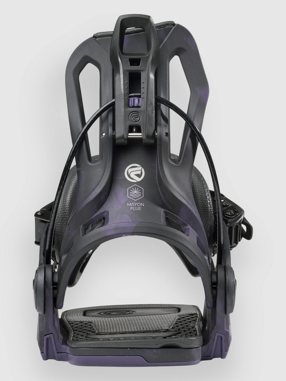 Flow Mayon Plus 2023 Snowboard Bindings blackplum