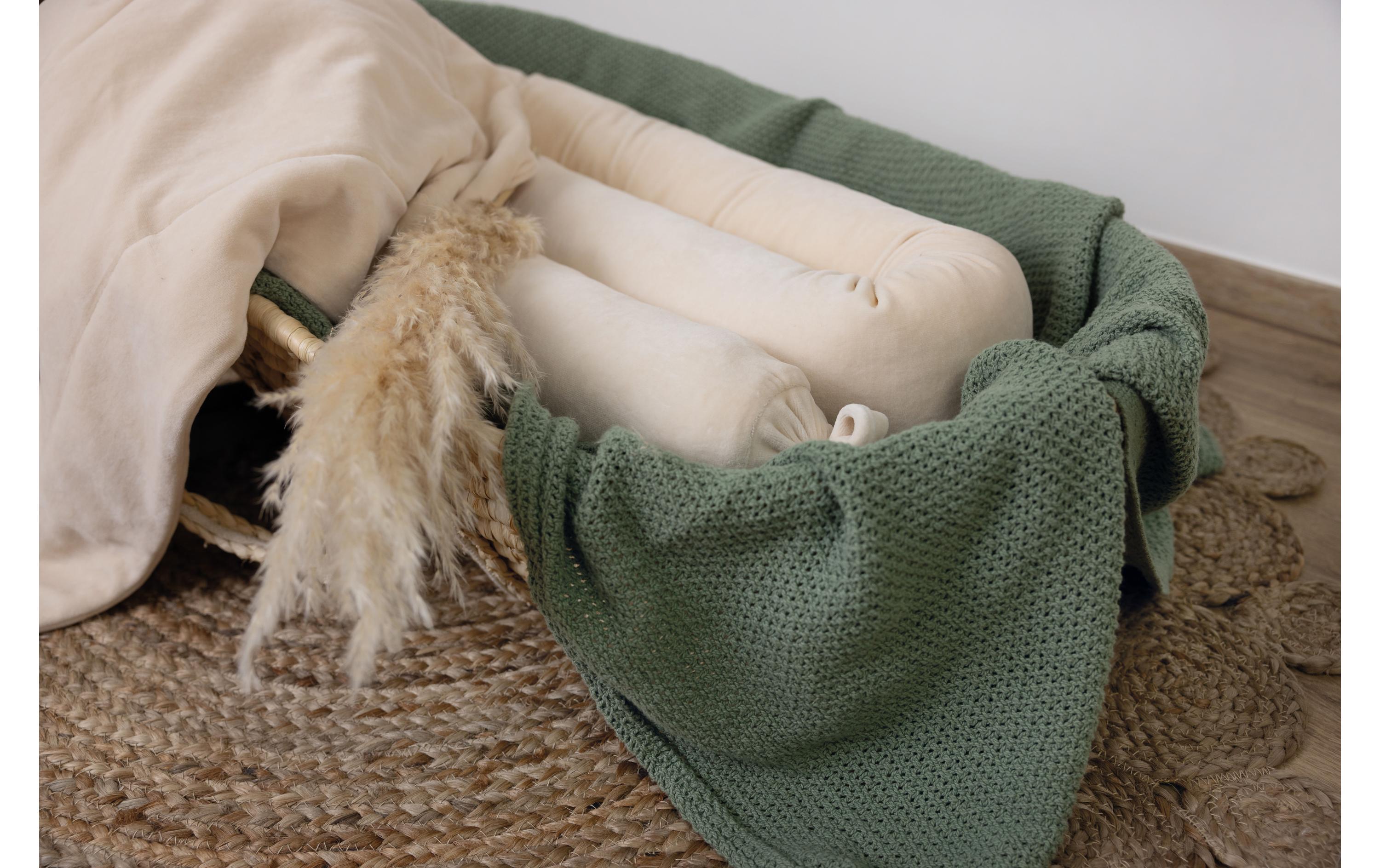 Kuscheldecke eskimo Summer Dream Breeze Green 75 x 100 cmSommerdecke für Babys
