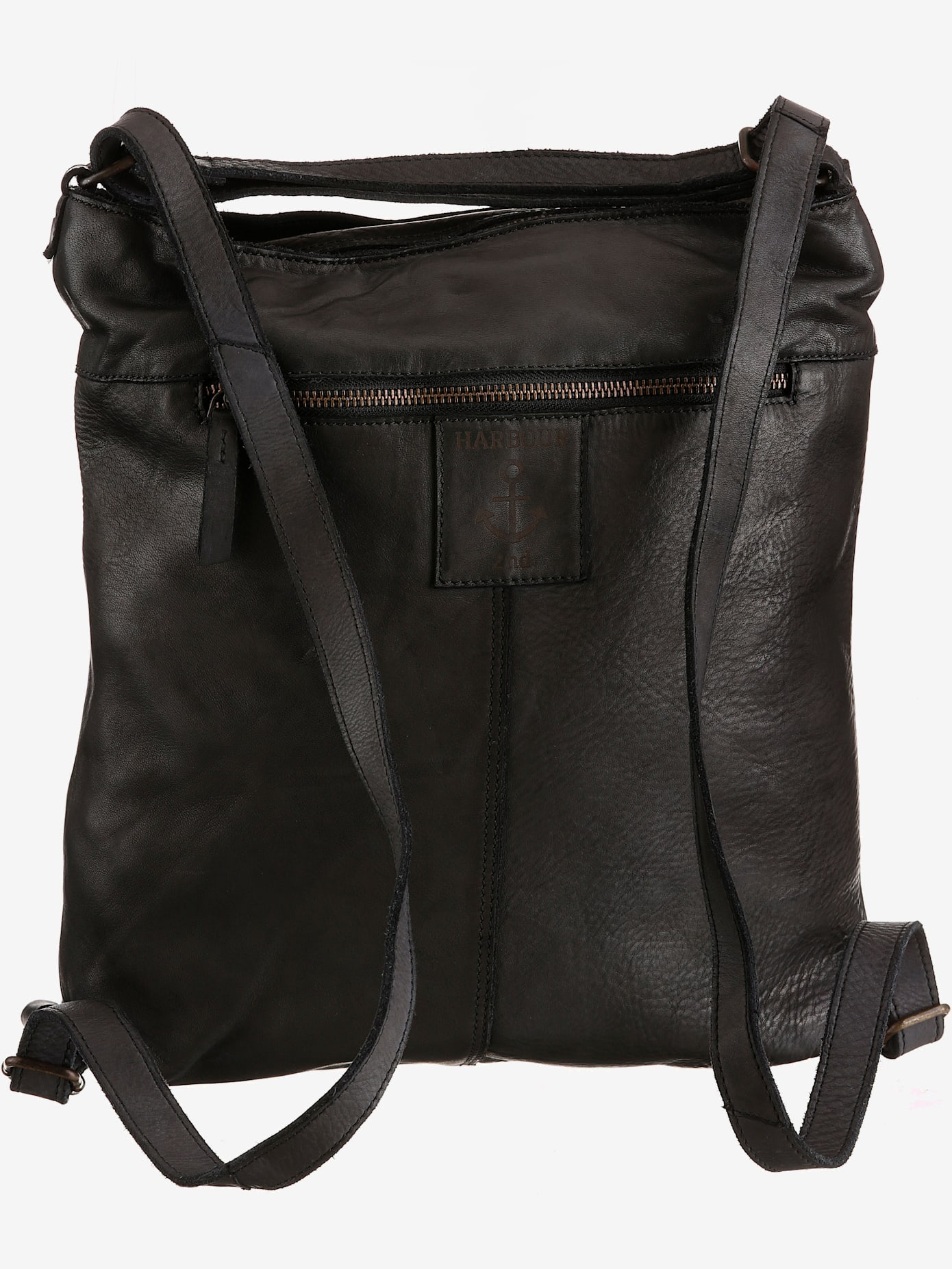 Sac à dos citadin en cuir délavé