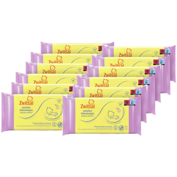 Zwitsal Billendoekjes Sensitive 12 x 57 Stuks