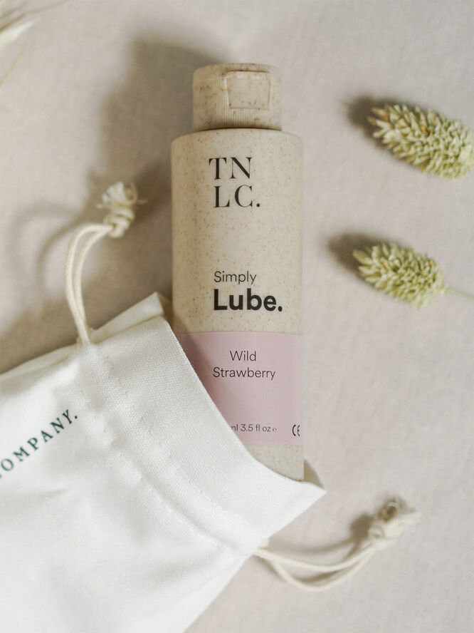 The Natural Love Company Simply Lube 100ml Wild Strawberry