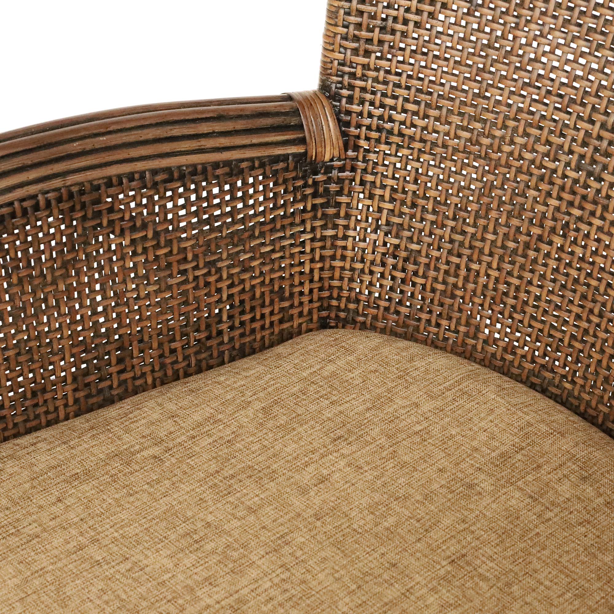 Armsessel 'Breiden', Rattan, B 59 cm, H 85 cm, L 62 cm von fischer's lagerhaus