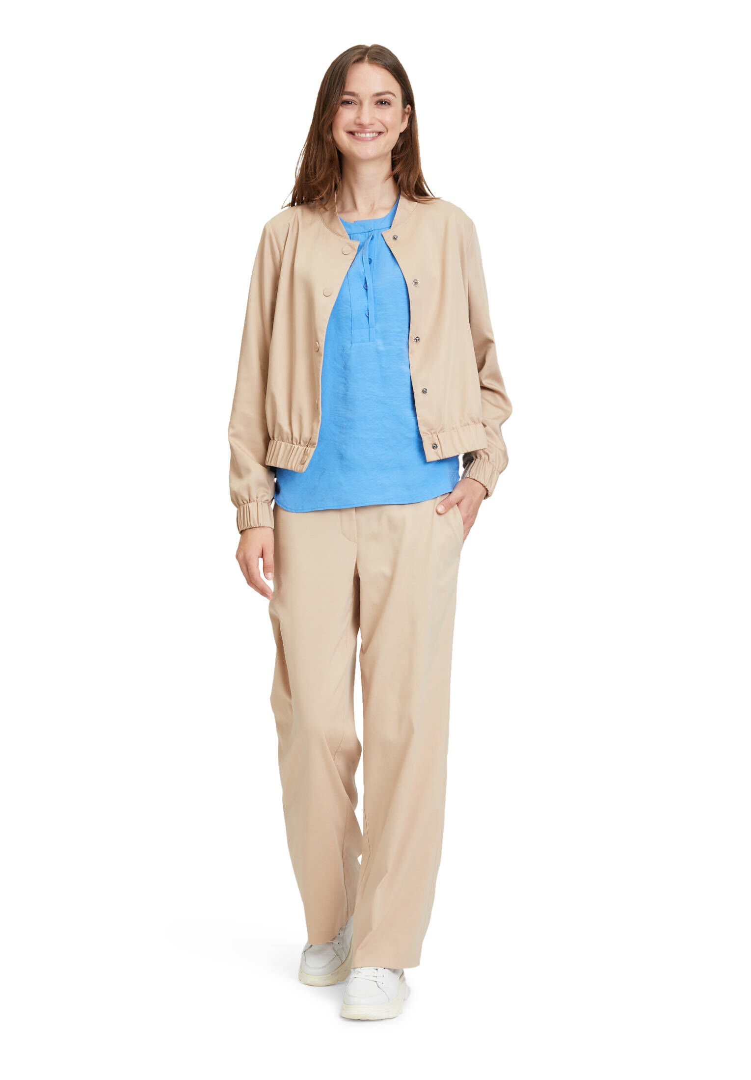 Betty & Co| Damen Anzughose mit weitem Bein