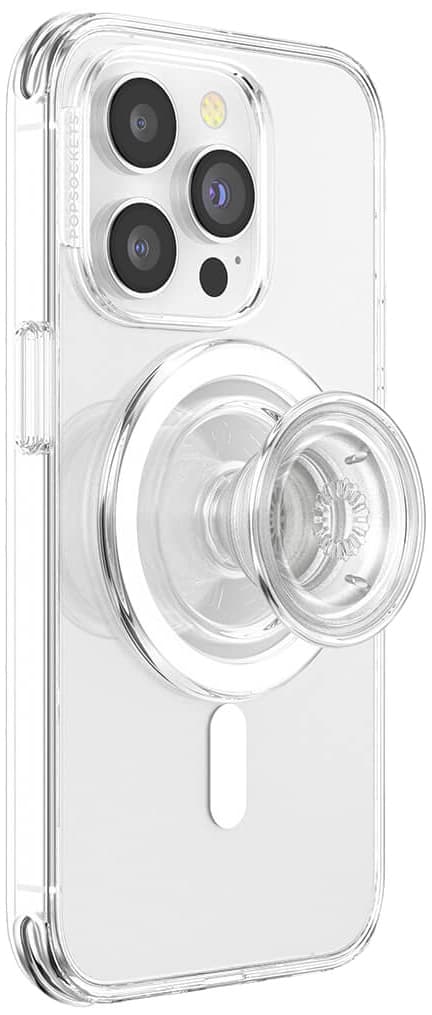 Popsockets PopGrip til MagSafe telefonholder (gennemsigtig)