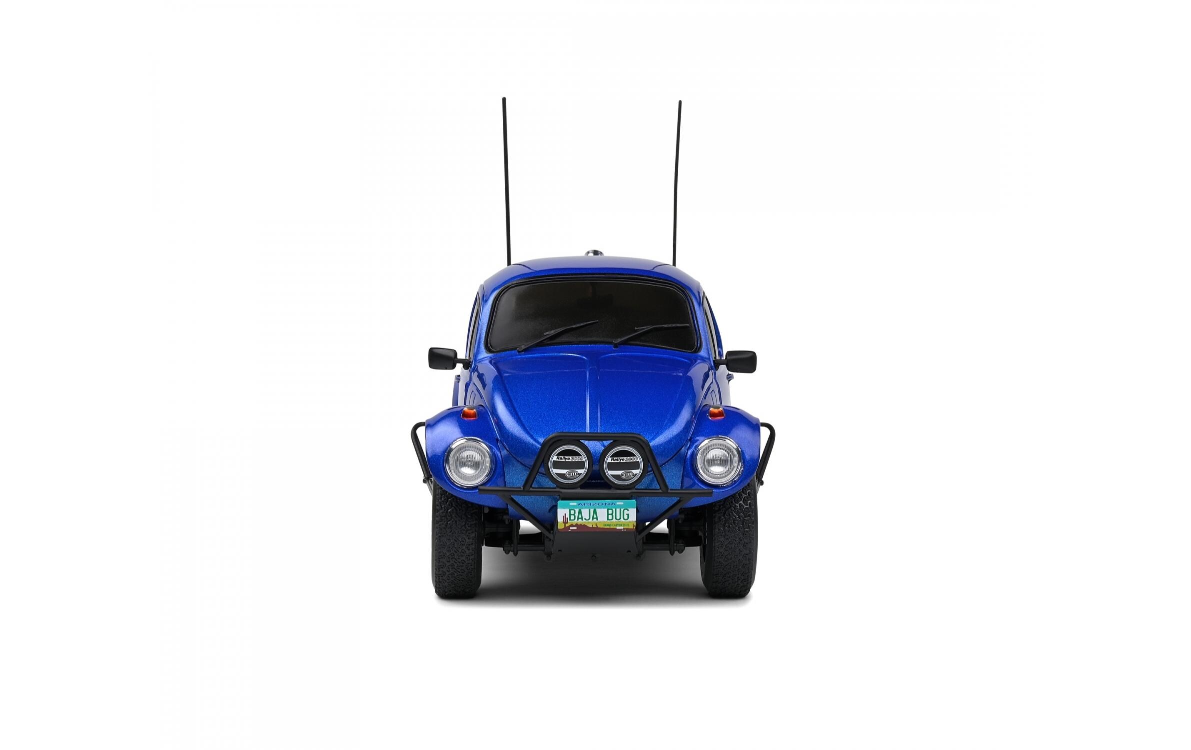 VW Beetle Baja Blau Metallic, 1:18Detailgetreues Modellauto für Sammler im Massstab 1:18