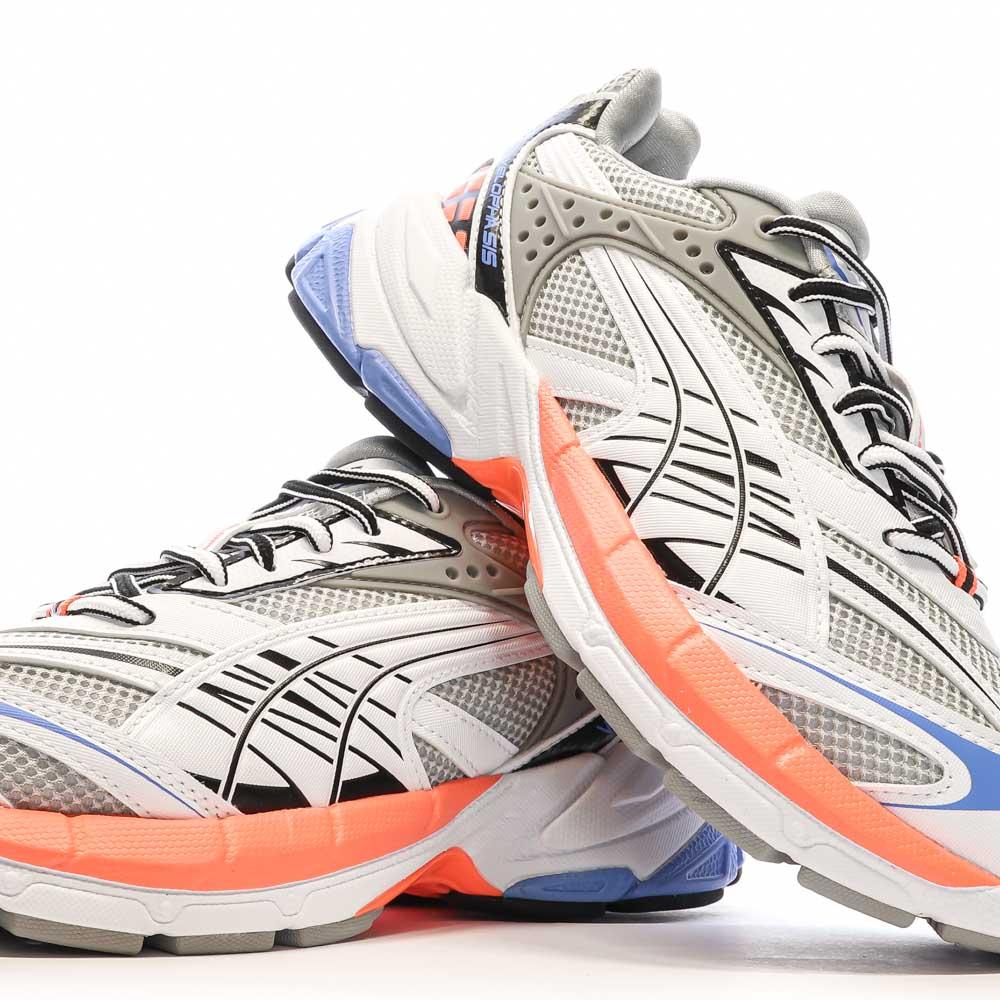Puma Baskets Noires/Blanc/Orange Homme Puma Velophasis