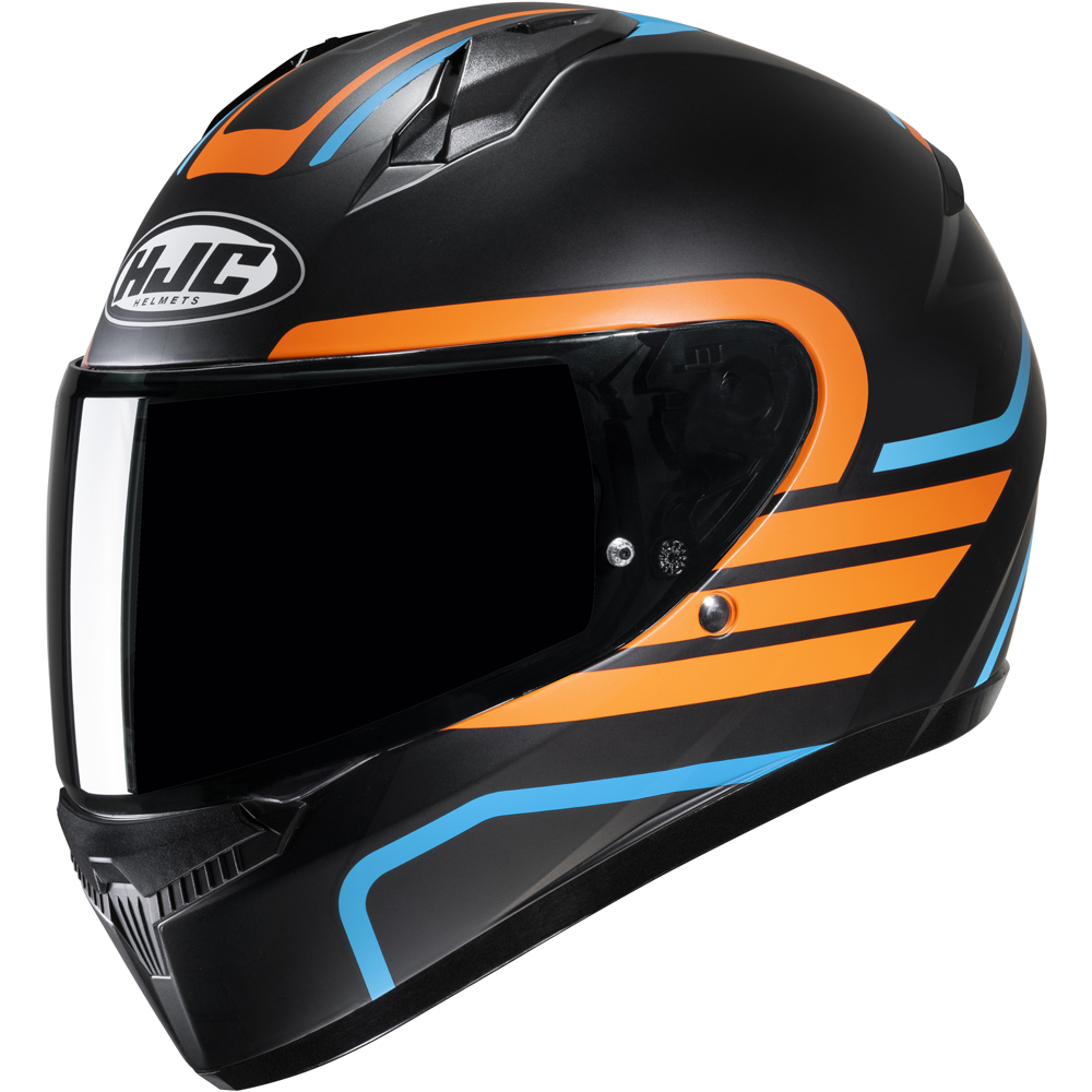 HJC - Casque C10 Lito MC27SF / Noir / Orange / Mat