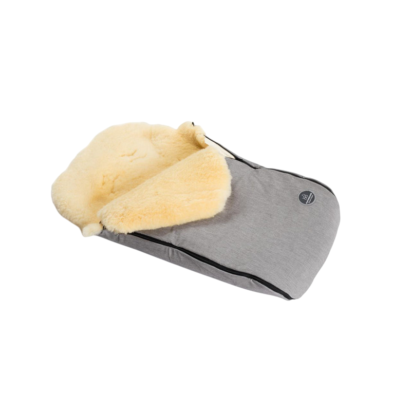 Lammfellsack, Grau meliert