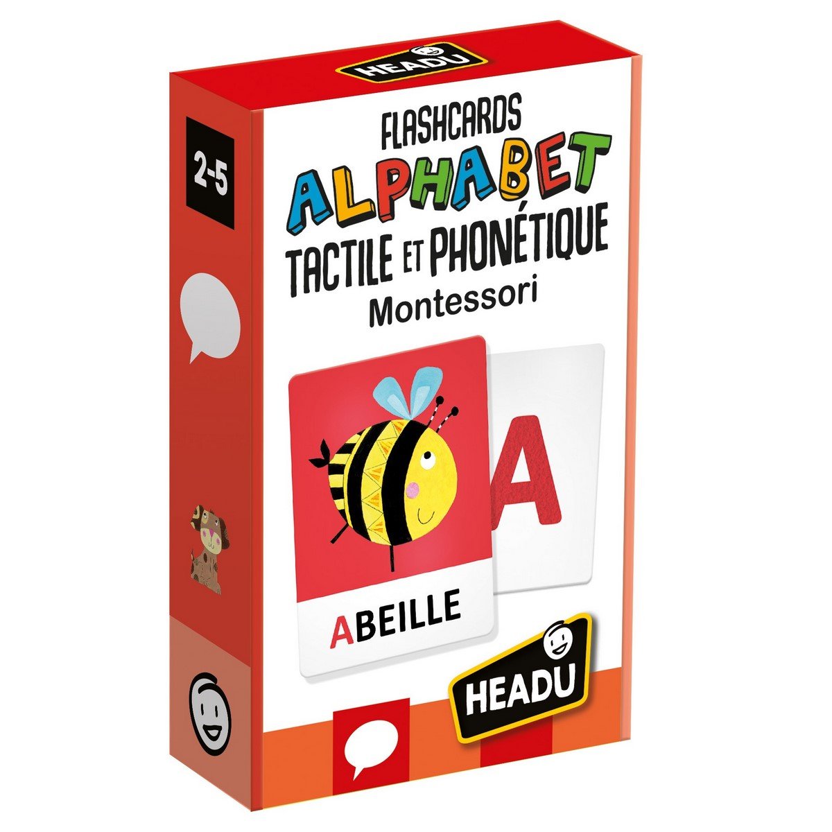 Flashcards Headu Tactile Montessori