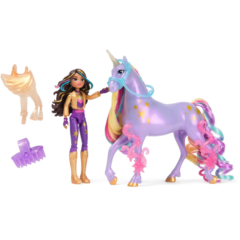 Køb Unicorn Academy Uca Dukke & Enhjørning V2 Sophia & Wildstar