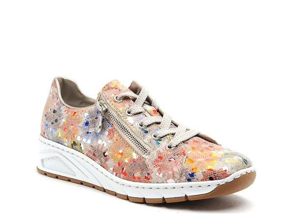 Rieker basses femme n3302 multicolore
