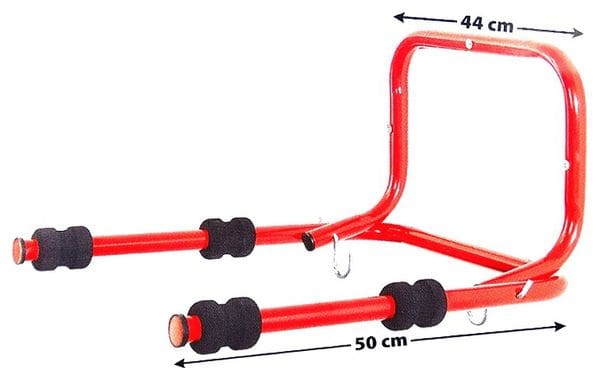 Support de Vélo Mottez 2 Vélos Rouge