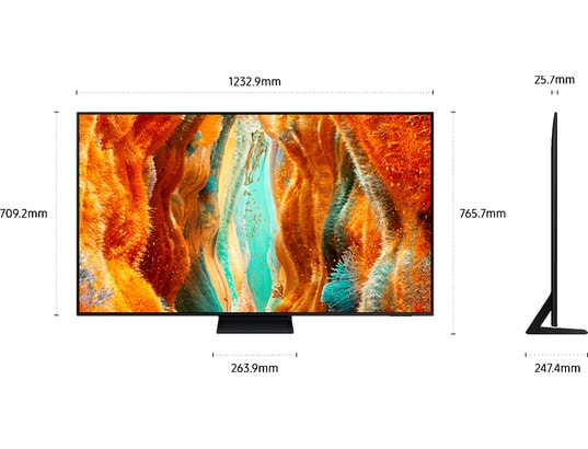 SAMSUNG - TV Neo QLED 4K 138 cm TQ55QN70F - Mini LED 4K AI 2025