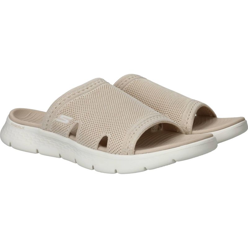 Skechers Go Walk Flex - Isabelle Slippers Beige Dames