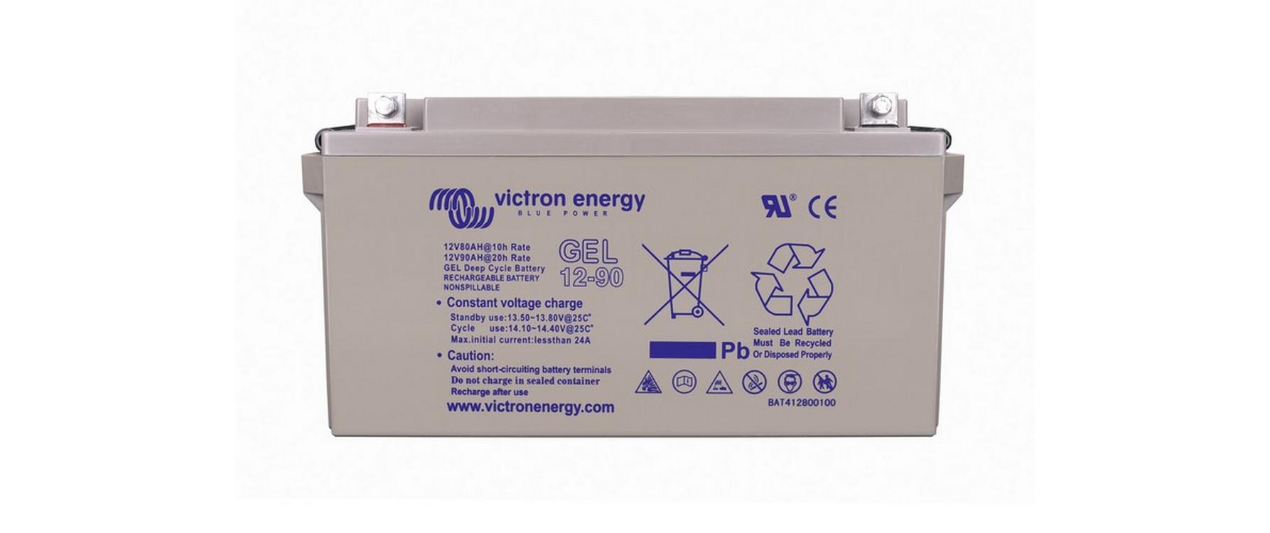 Batterie Gel Deep Cycle 12 V / 90 Ah<br>Gel-Batterie mit langer Lebensdauer