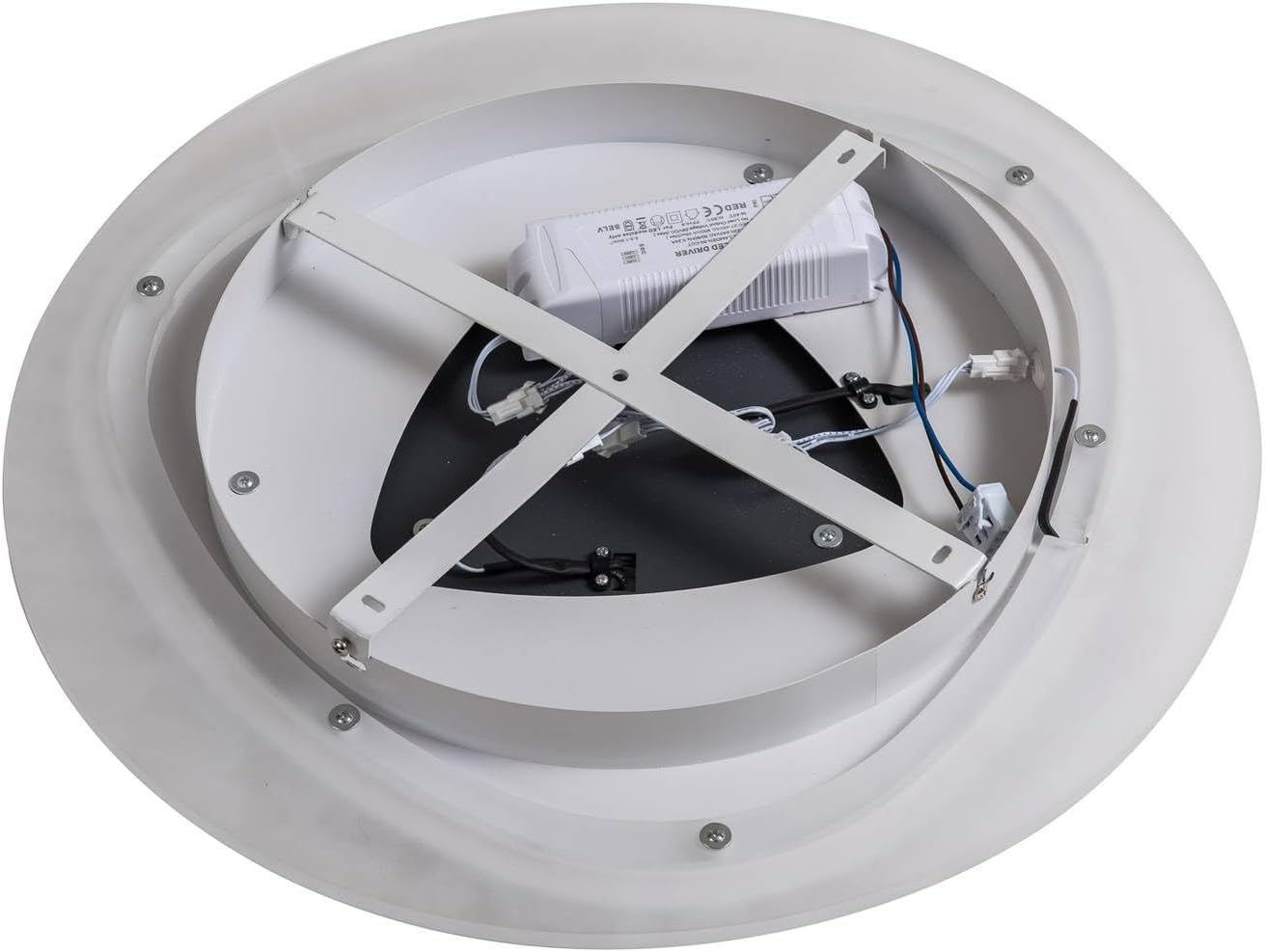 Lindby LED Deckenleuchte Rebeka dimmbar mit Leselampe (Modern) in Weiß aus Metall (1 flammig,) - Lampe Deckenlampe Wohnzimmerleuchte