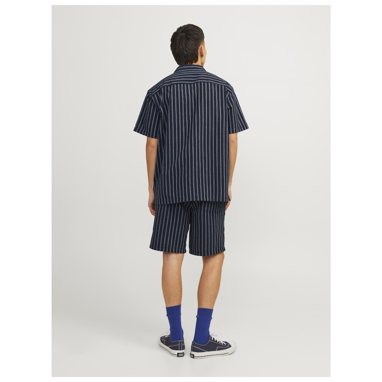 Jack & Jones JOREASTER PALMA SEERSUCKER SHI