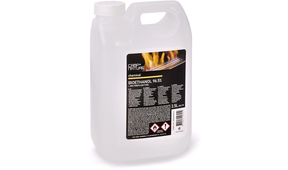 Bioethanol til bio pejs, 2,5ltr.