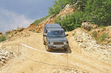 Geländewagen offroad fahren Langenaltheim als Geschenk