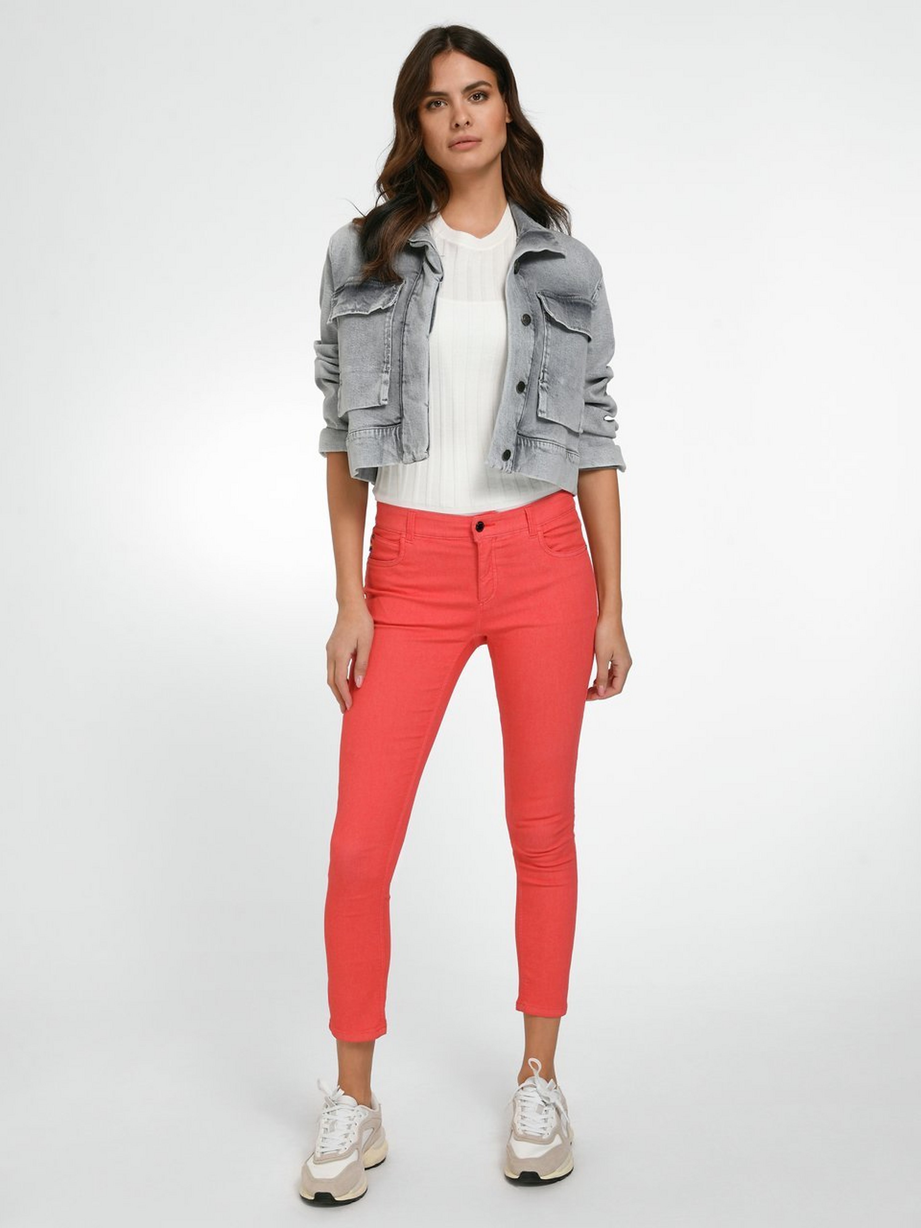 Knöchellange Skinny-Jeans
