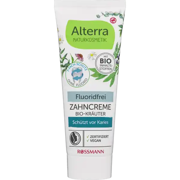 Zahncreme Fluoridfrei Bio-Kräuter