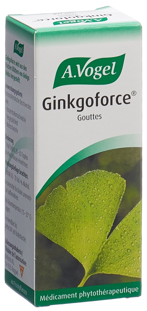 VOGEL Ginkgoforce<br>50 ml, Flasche, Tropfen zum Einnehmen, Flüssigkeit